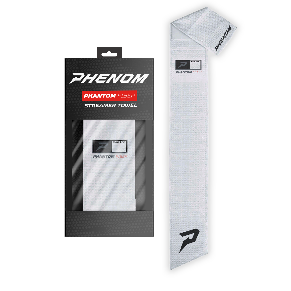 PHENOM ELITE 'PHANTOM FIBER' STREAMER TOWEL 2.0 - TEAM COLORS