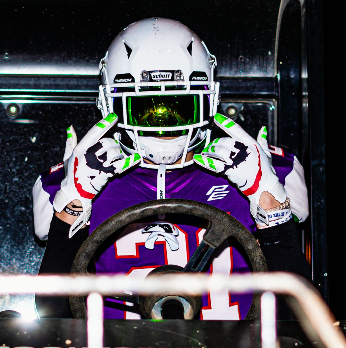 The Joker Football Gloves - VPS3 by Phenom Elite