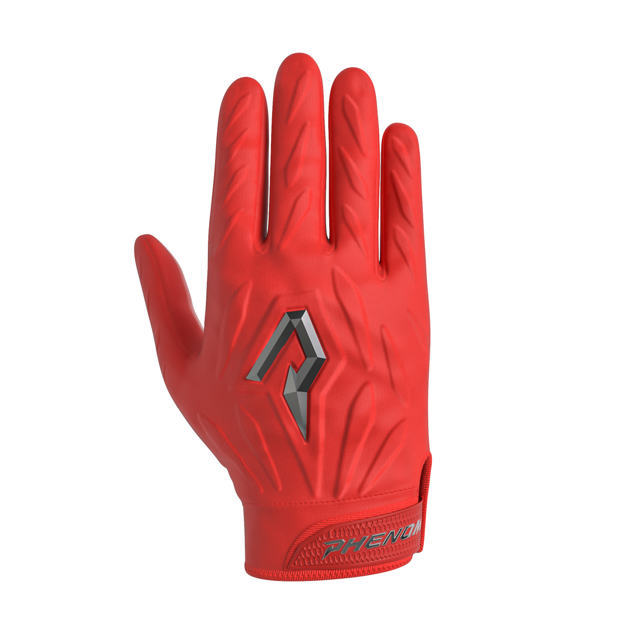PHENOM ELITE QUANTUM FIERCE ADULT PADDED FOOTBALL GLOVES - TEAM COLORS
