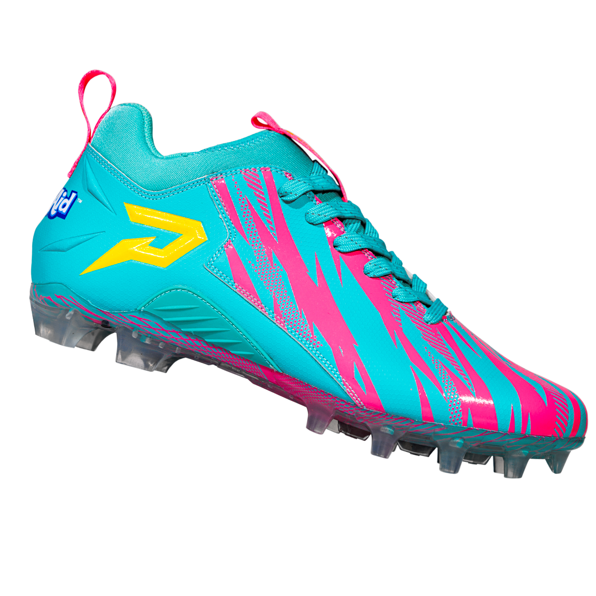 KOOL-AID 'SHARKLEBERRY FIN' FOOTBALL CLEATS - QUANTUM SPEED BY PHENOM ELITE