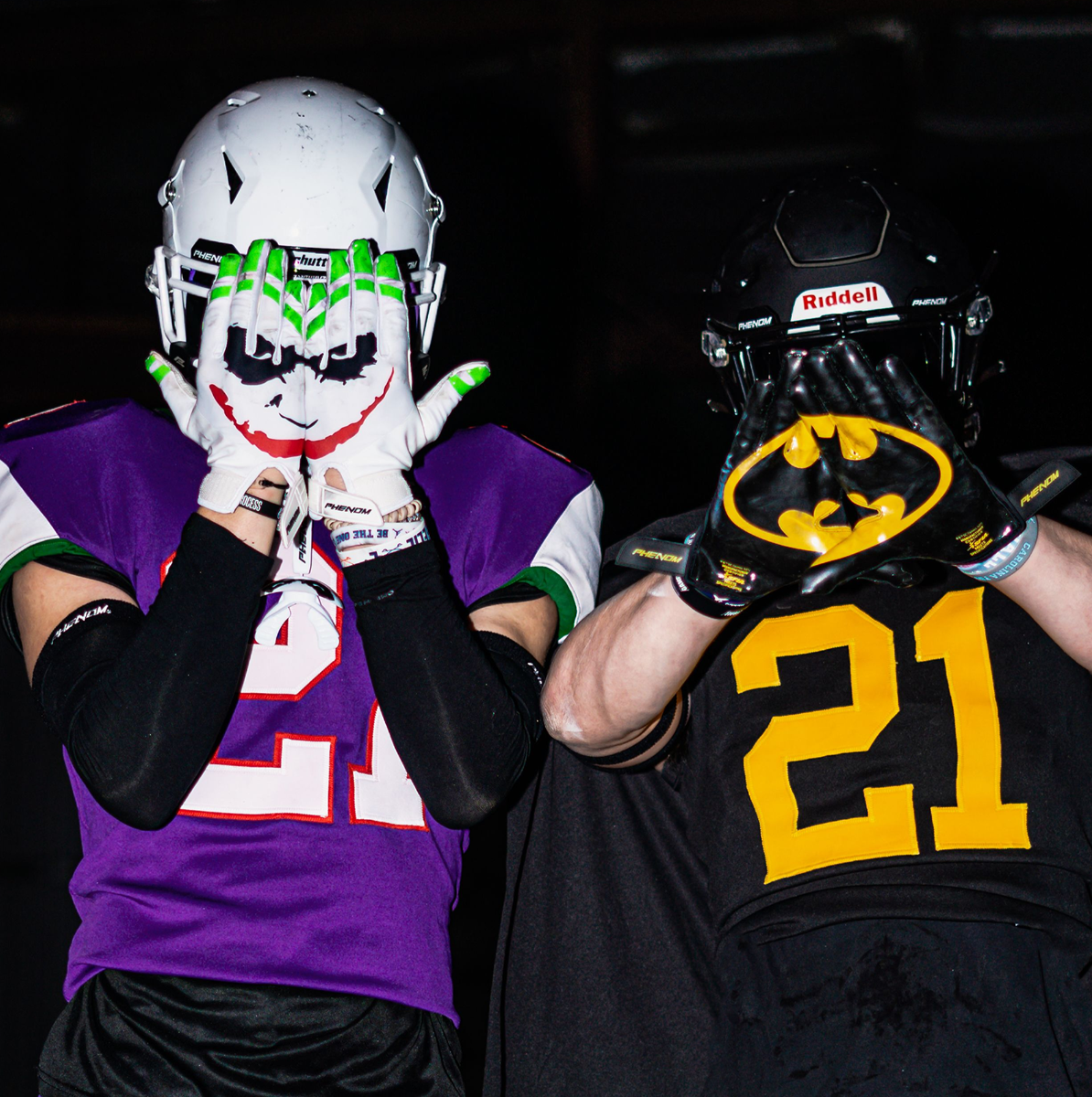 The Joker Football Gloves - VPS3 by Phenom Elite