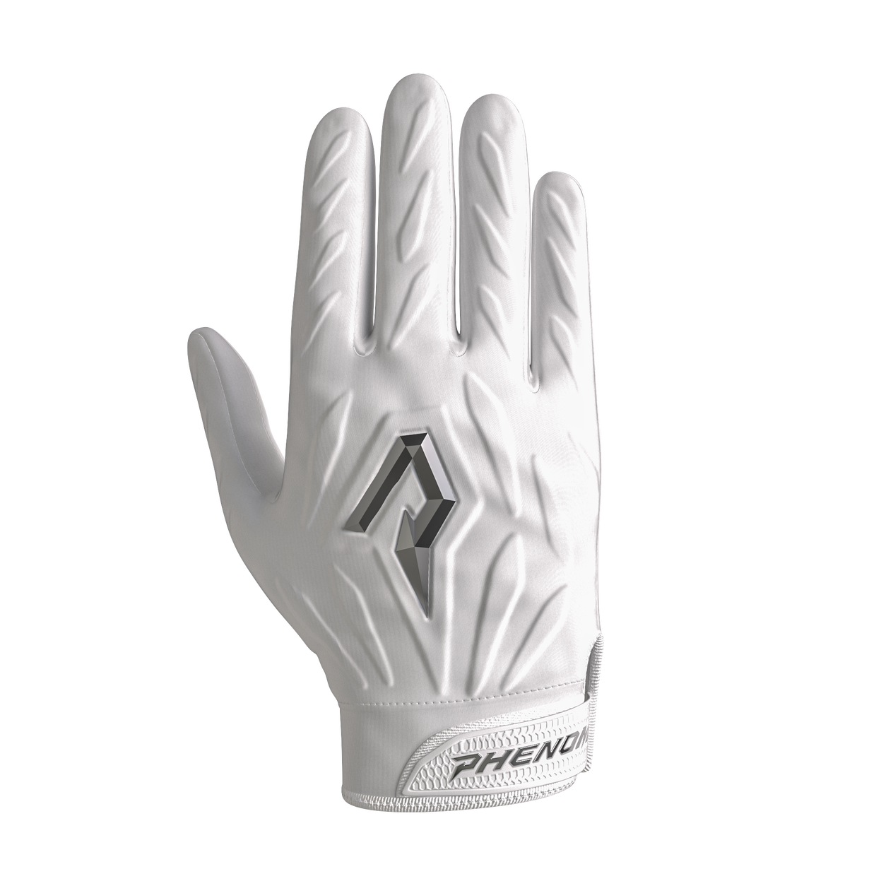PHENOM ELITE QUANTUM FIERCE ADULT PADDED FOOTBALL GLOVES - TEAM COLORS