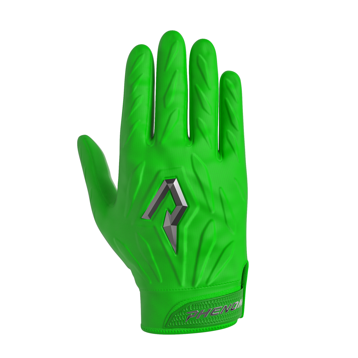 PHENOM ELITE QUANTUM FIERCE ADULT PADDED FOOTBALL GLOVES - TEAM COLORS