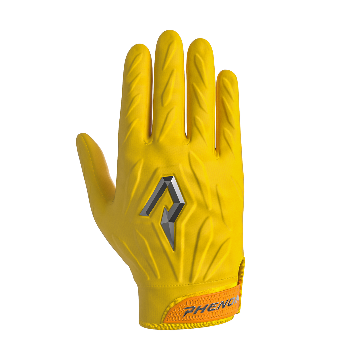 PHENOM ELITE QUANTUM FIERCE ADULT PADDED FOOTBALL GLOVES - TEAM COLORS