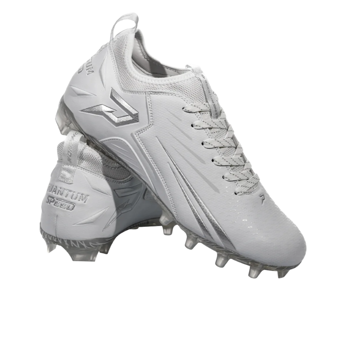 QUANTUM SPEED: FOOTBALL CLEATS - WHITE