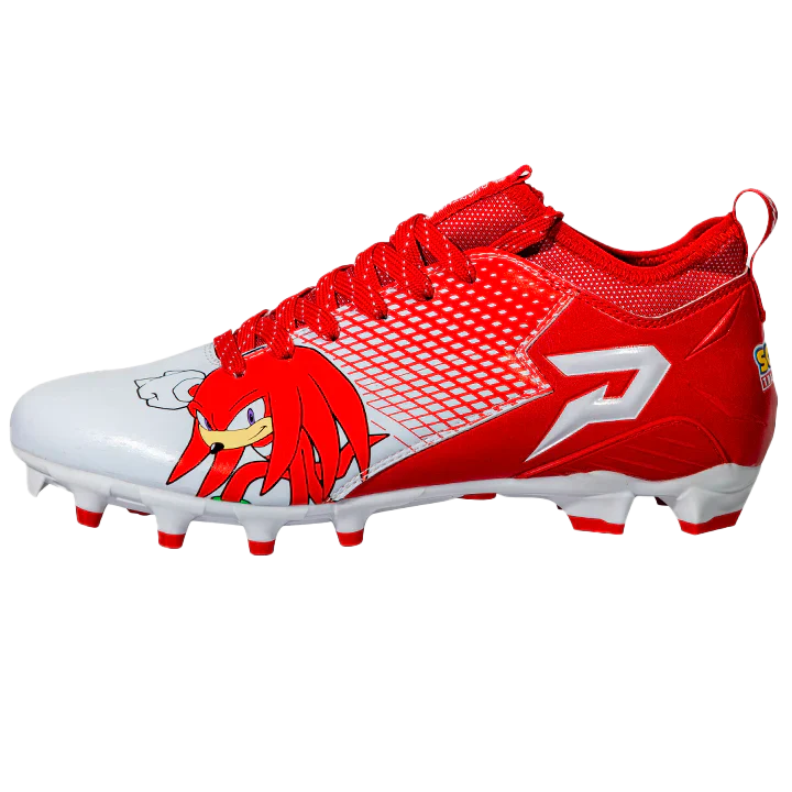KNUCKLES THE ECHIDNA FOOTBALL CLEATS - QUANTUM SPEED BY PHENOM ELITE