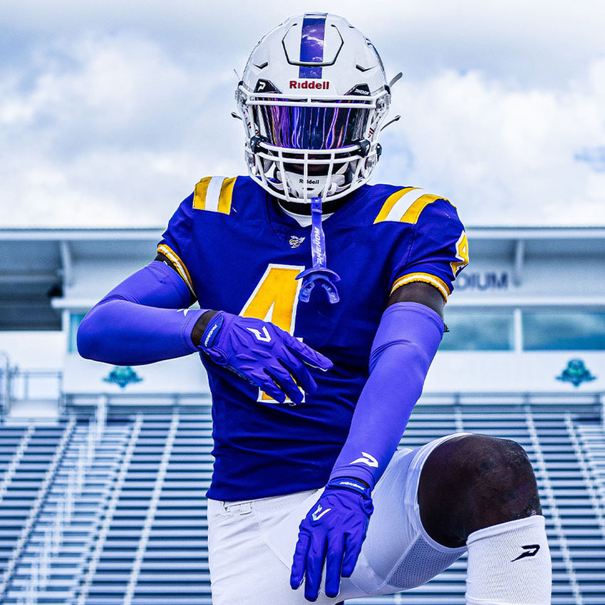 FOOTBALL VISOR - QVZN 2.0 BY PHENOM ELITE - GRAPE GLAZE