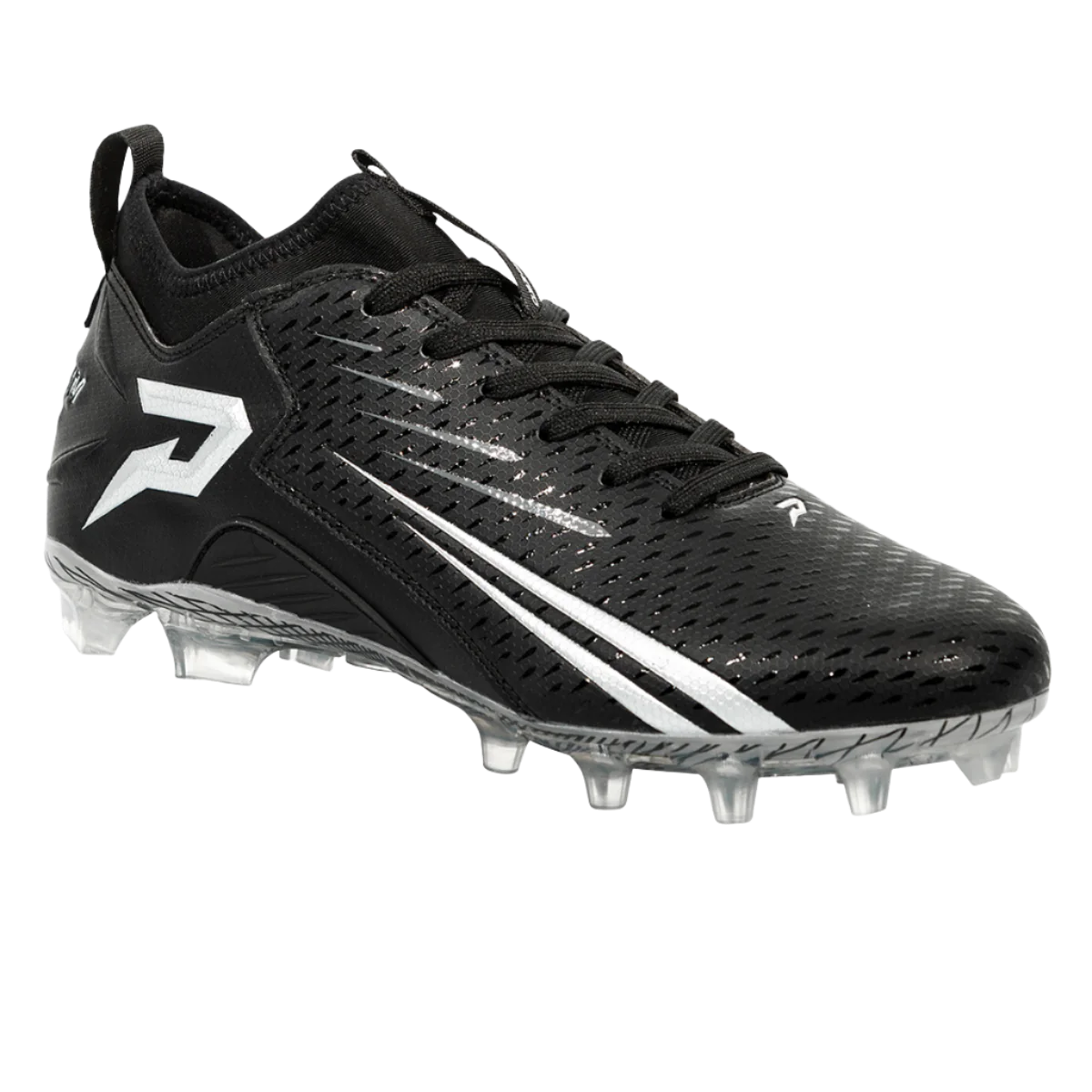 QUANTUM SPEED: FOOTBALL CLEATS - BLACK