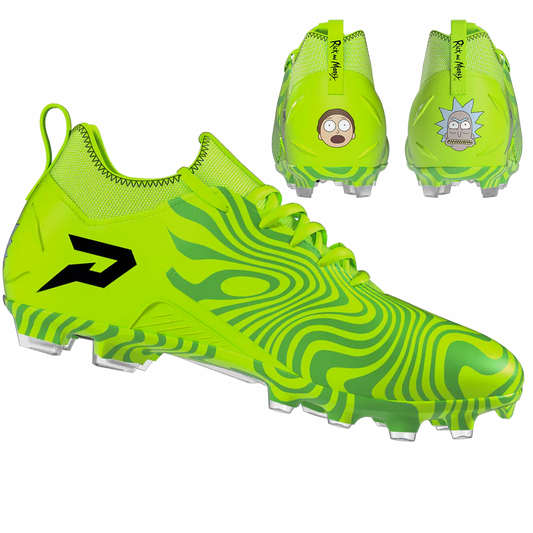 Rick and Morty Football Cleats - Quantum Speed 2.0 by Phenom Elite