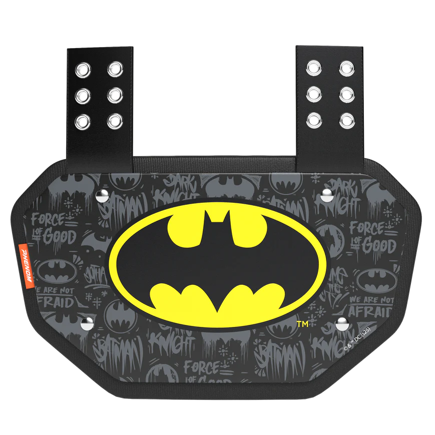 Phenom Elite Football Back Plate - The Batman