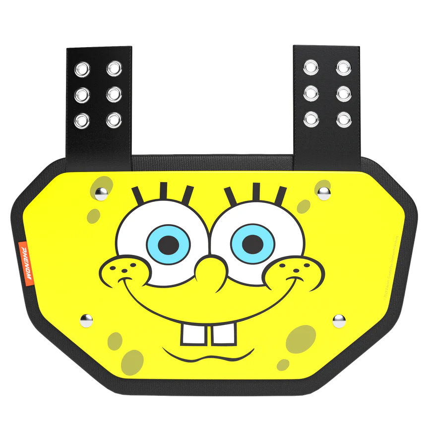 Phenom Elite Football Back Plate - Spongebob