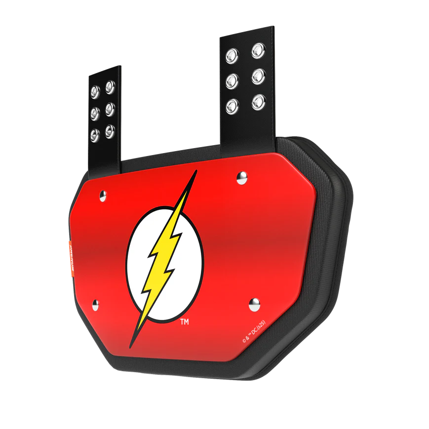 Phenom Elite Football Back Plate - The Flash