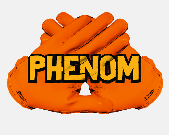 The Flintstones Football Gloves - VPS1 by Phenom Elite