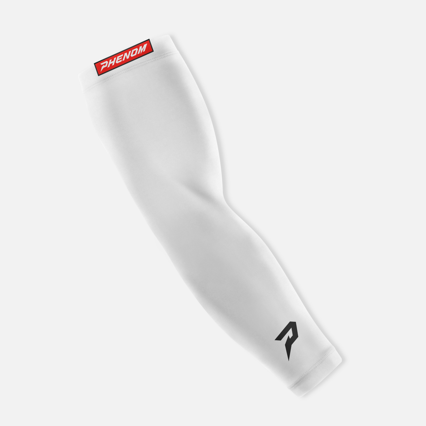 P Logo Compression Arm Sleeve - White