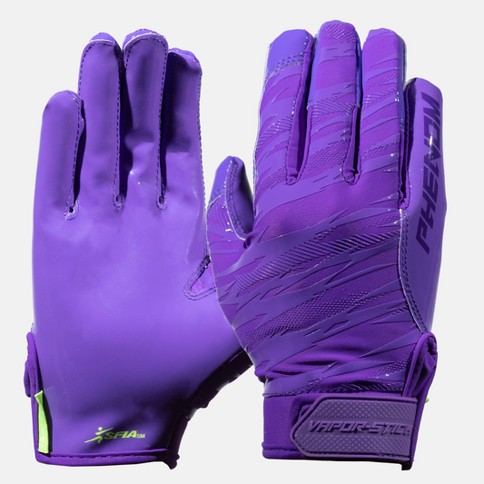 Phenom Elite Purple Football Gloves - VPS4 - Pro Label Edition