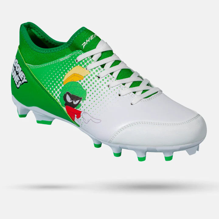 LOONEY TUNES FOOTBALL CLEATS - MARVIN THE MARTIAN - VELOCITY 3.0 BY PHENOM ELITE