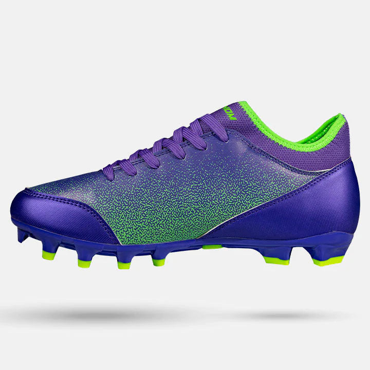 SCOOBY-DOO 'UNMASKED' PURPLE YOUTH FOOTBALL CLEATS - VELOCITY 3.0 BY PHENOM ELITE