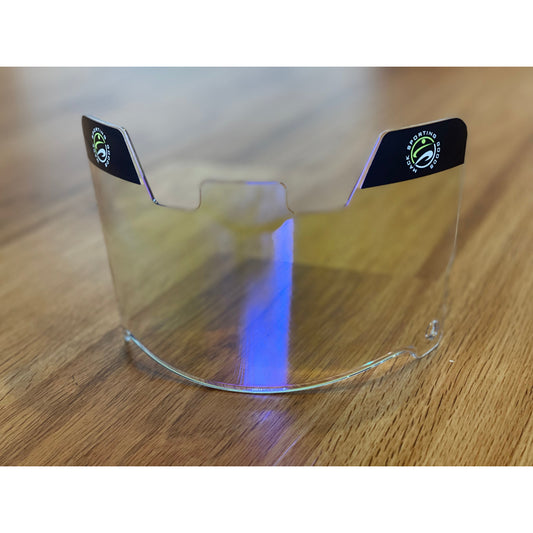 MSG Visor Clear Blue