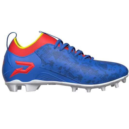 SUPERMAN FOOTBALL CLEATS - QUANTUM SPEED BY PHENOM ELITE
