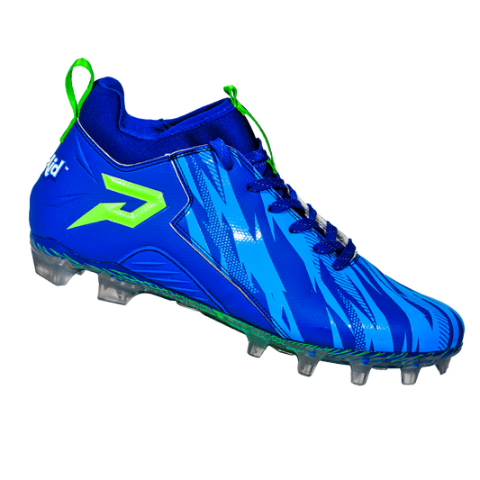 KOOL-AID 'GREAT BLUEDINI' FOOTBALL CLEATS - QUANTUM SPEED BY PHENOM ELITE