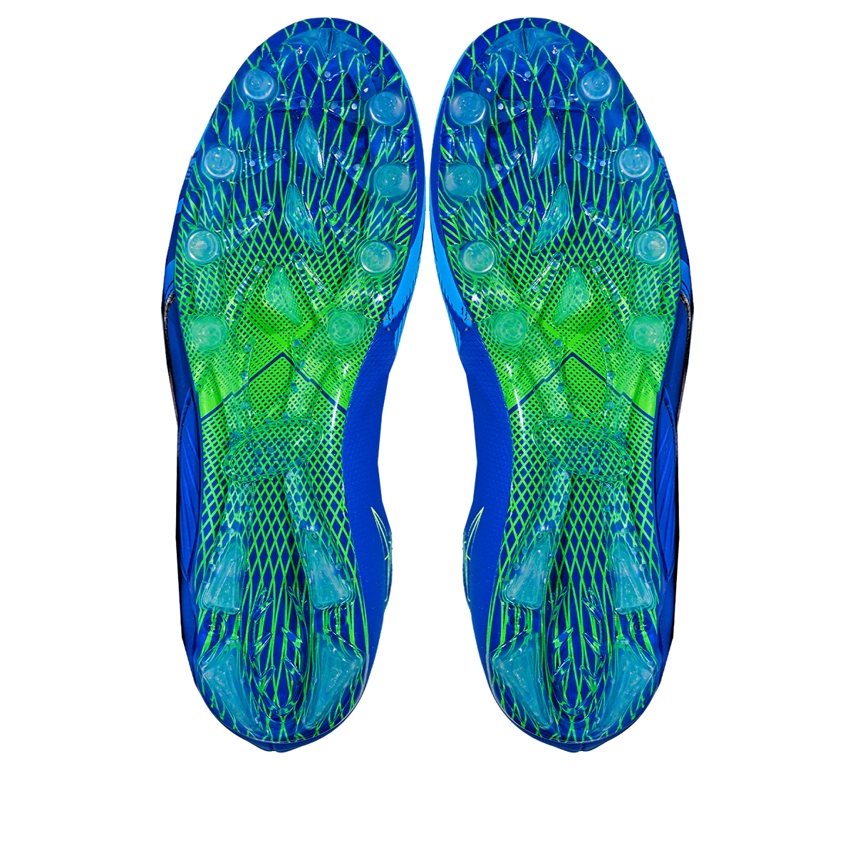 KOOL-AID 'GREAT BLUEDINI' FOOTBALL CLEATS - QUANTUM SPEED BY PHENOM ELITE