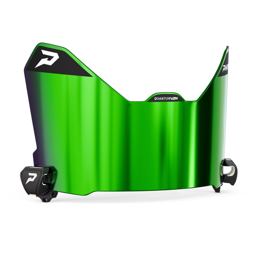 FOOTBALL VISOR - QVZN 2.0 BY PHENOM ELITE - GOBLIN GREEN