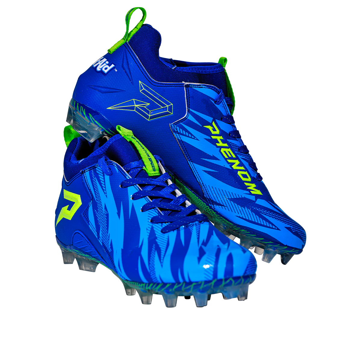 KOOL-AID 'GREAT BLUEDINI' FOOTBALL CLEATS - QUANTUM SPEED BY PHENOM ELITE