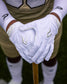 PHENOM ELITE QUANTUM FIERCE ADULT PADDED FOOTBALL GLOVES - TEAM COLORS
