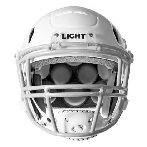 bolts lightning curved football helmet Apache Varsity LIGHT Helmets around protection while optimizing weight Light Football Helmet Varsity LS2-CV(Composite)