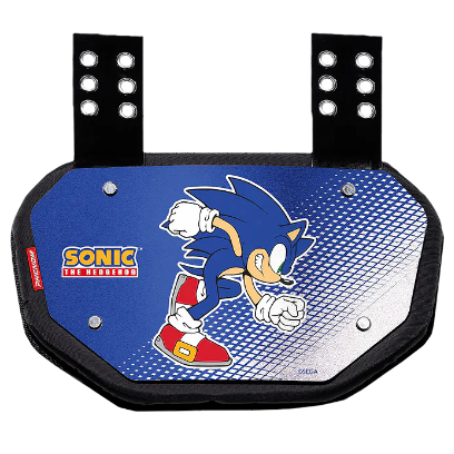 PHENOM ELITE FOOTBALL BACK PLATE - SONIC THE HEDGEHOG