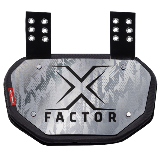 PHENOM ELITE FOOTBALL BACK PLATE - X FACTOR