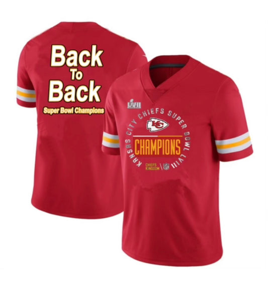 Chiefs Red Limited Super Bowl 2024 Champs Jersey!!!