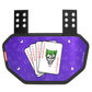 Phenom Elite Football Back Plate - Classic 'The Joker'
