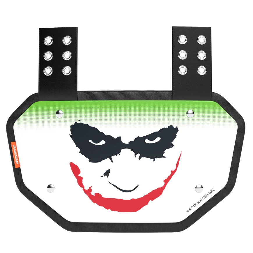 Phenom Elite Football Back Plate - The Joker