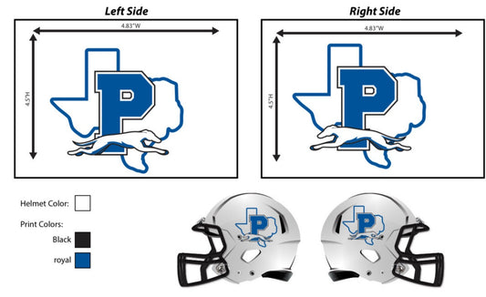 Peaster Greyhounds Custom Decal