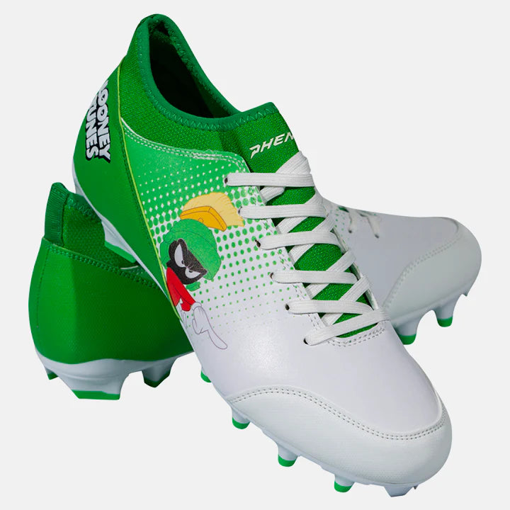 LOONEY TUNES FOOTBALL CLEATS - MARVIN THE MARTIAN - VELOCITY 3.0 BY PHENOM ELITE